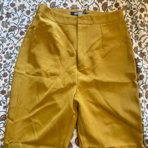 Missguided size 6 mustard pants